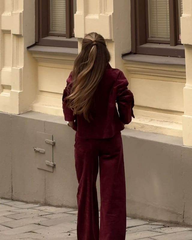 Le rouge bordeaux